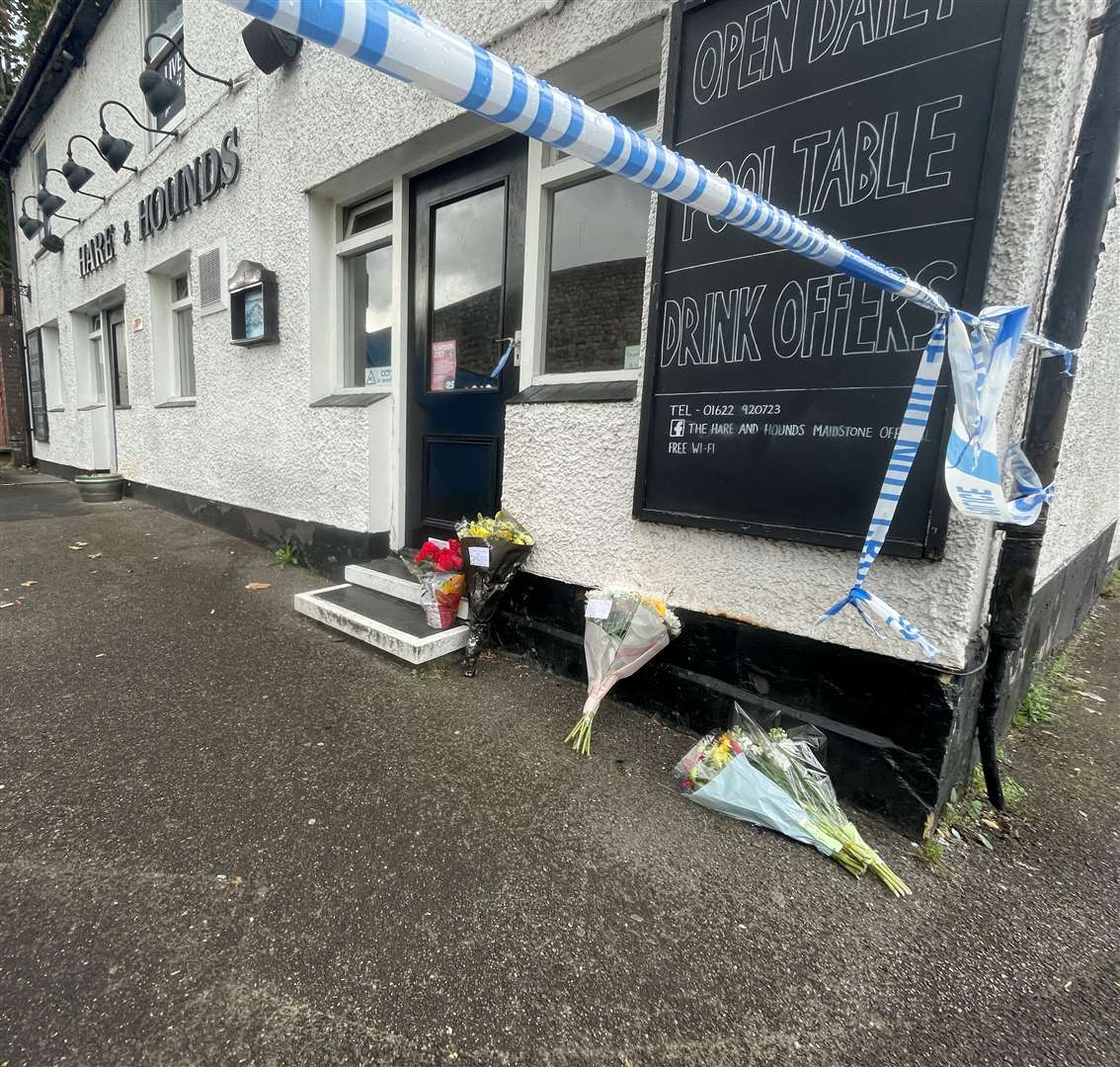 Tributes were left to Matthew Bryant after the fatal stabbing