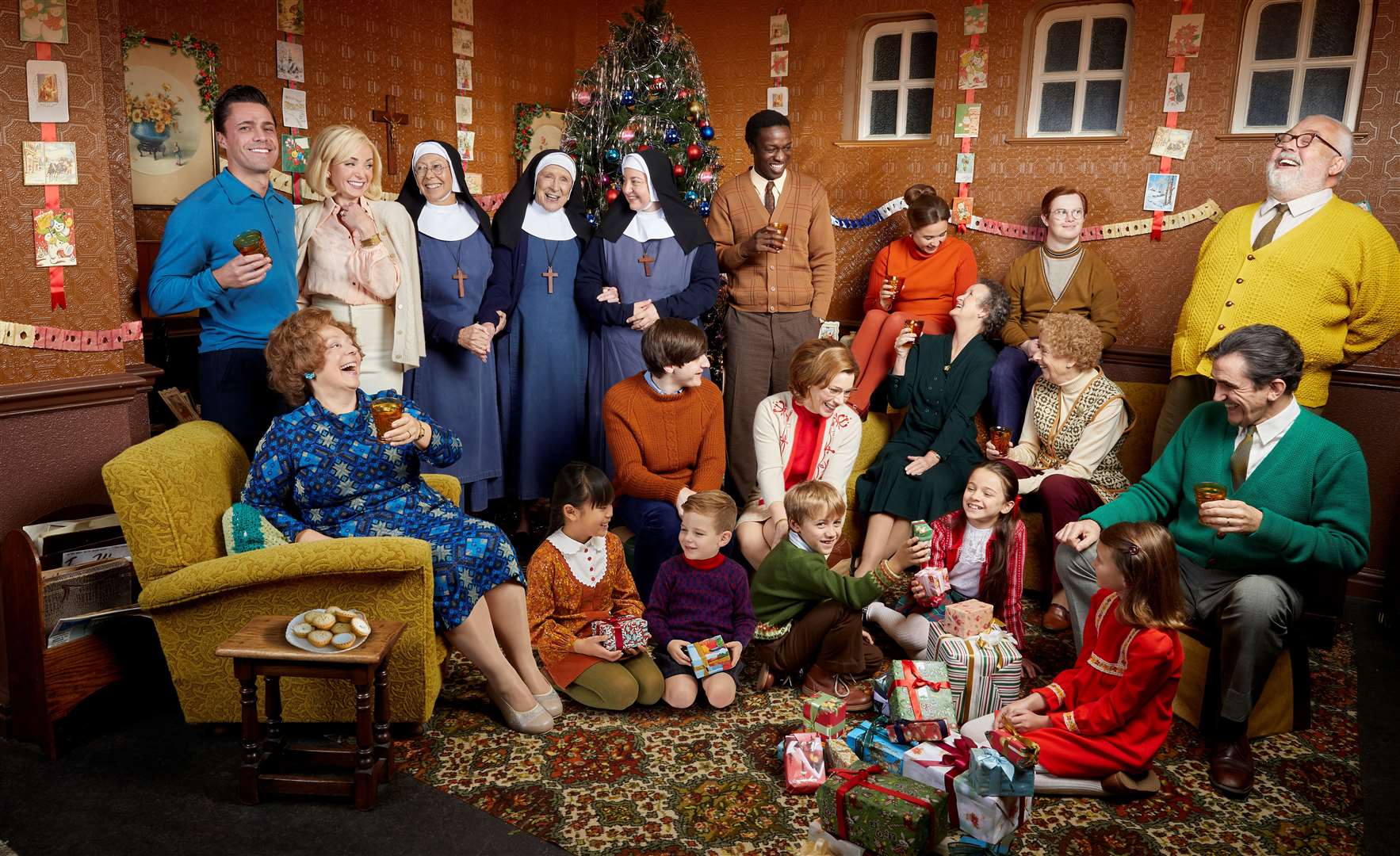 The cast of Call the Midwife. Pic: Neal Street Productions