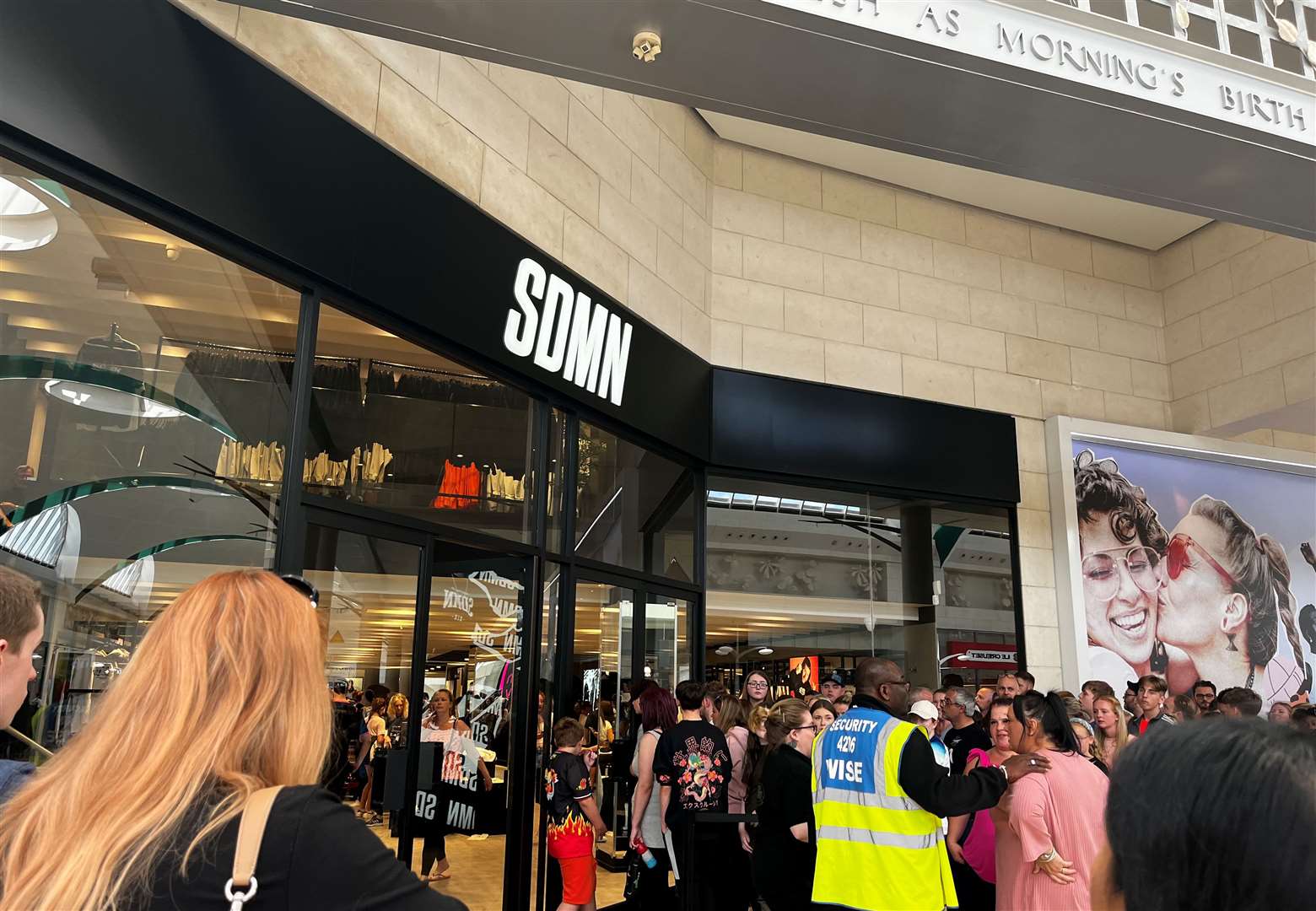 The opening of the first clothing store from YouTube sensations the Sidemen drew huge crowds to Bluewater.