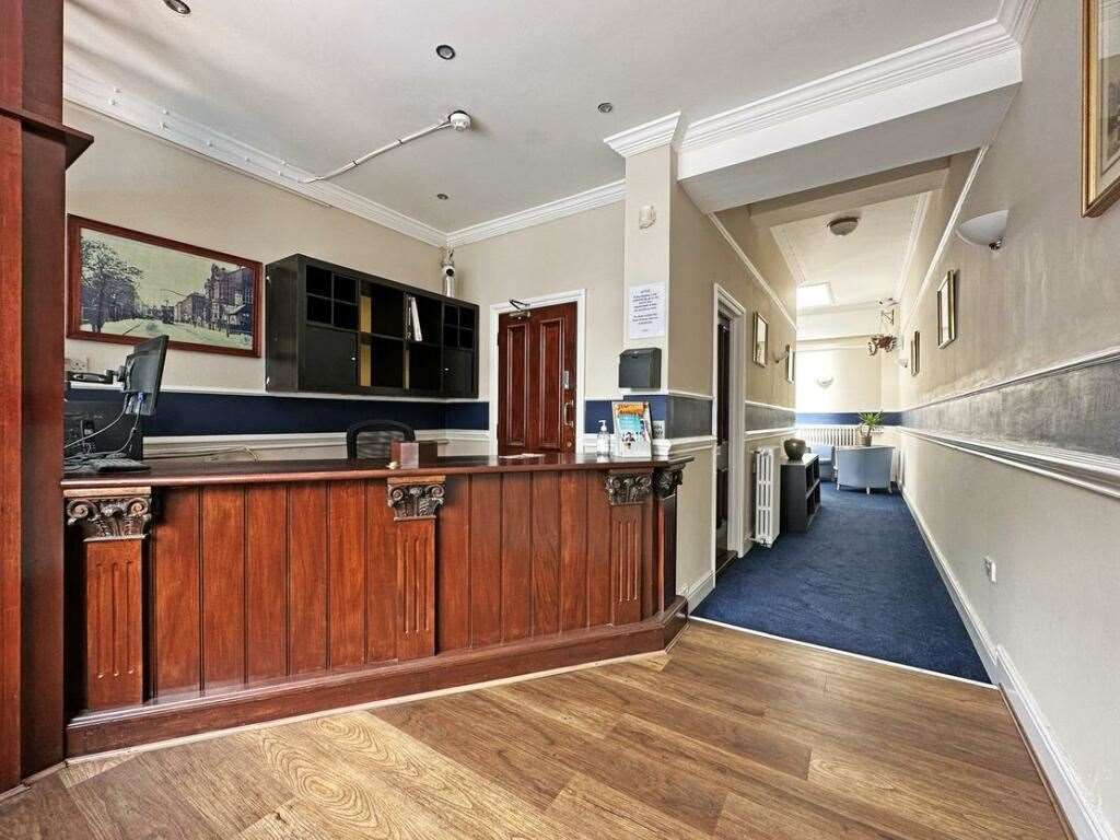 The reception area inside the Sheerness hotel. Picture: Royal Hotel/ Rightmove