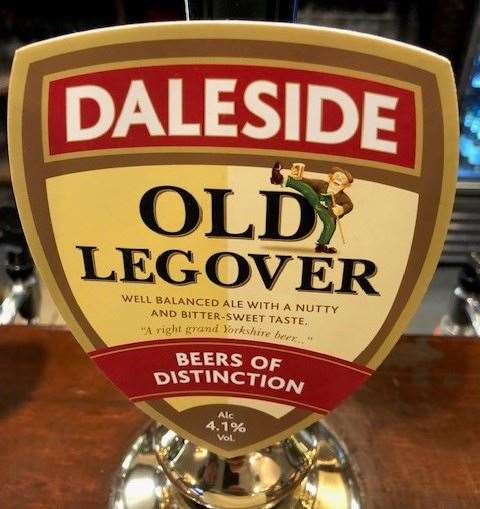 My second choice, the Old Legover from Daleside Brewery was a very decent pint