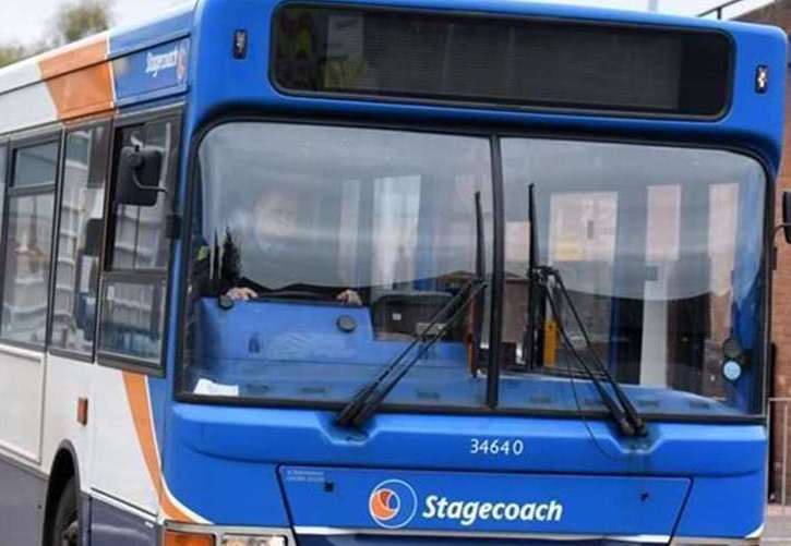 Stagecoach was forced to halt buses after the window of one was smashed by youngsters. Stock image.
